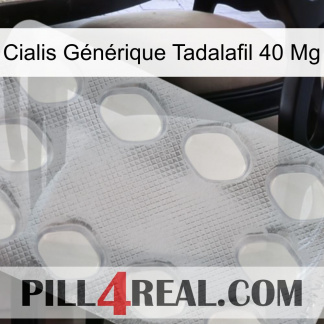 Cialis Générique Tadalafil 40 Mg 16